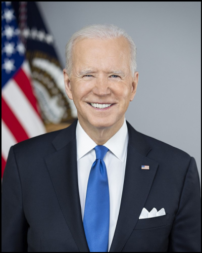 U.S. President Joe Biden's official portrait, 2021