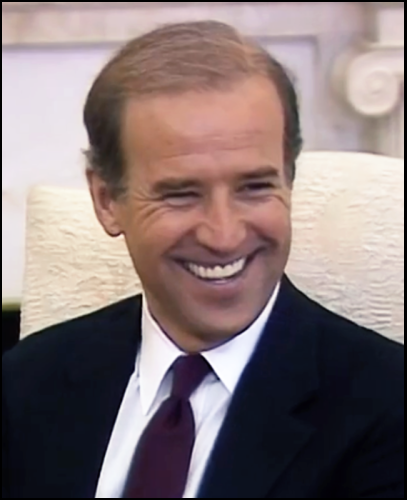 Joe Biden at the White House in 1987