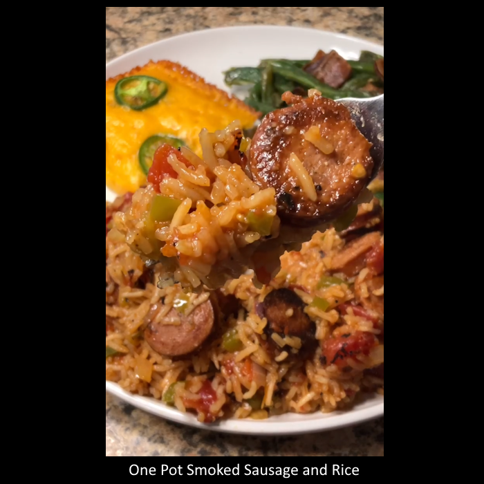 One Pot Smoked Sausage