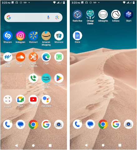 Android 13 Home Screen