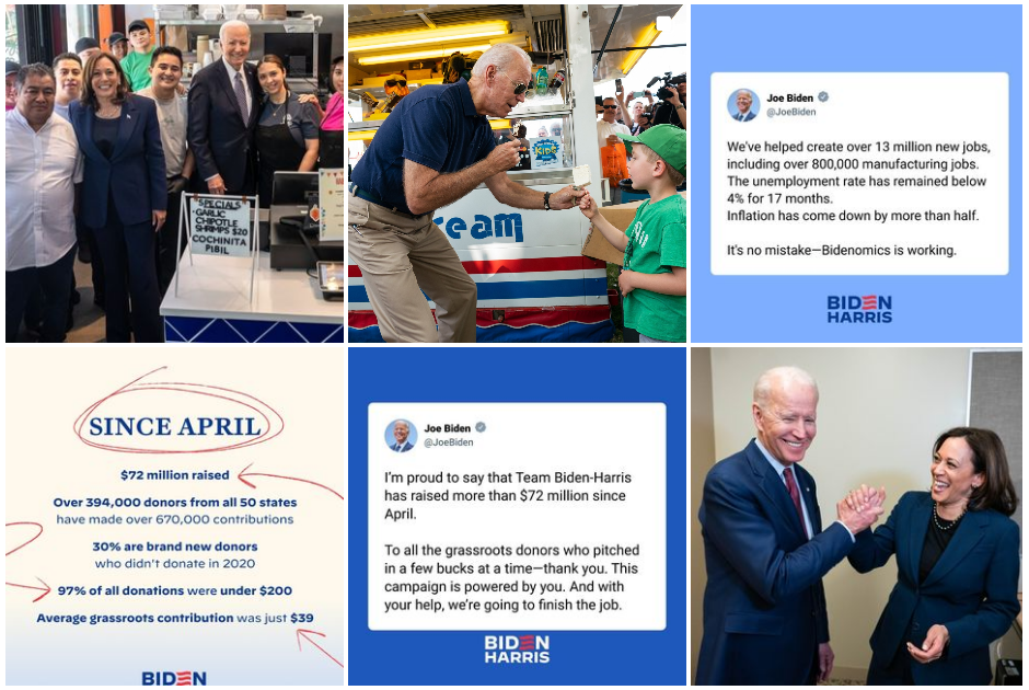 @joebiden: We have seen over 10.5 million new applications for small businesses—the highest two years on record.