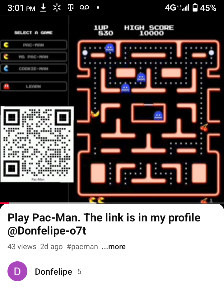 Pac-Man game